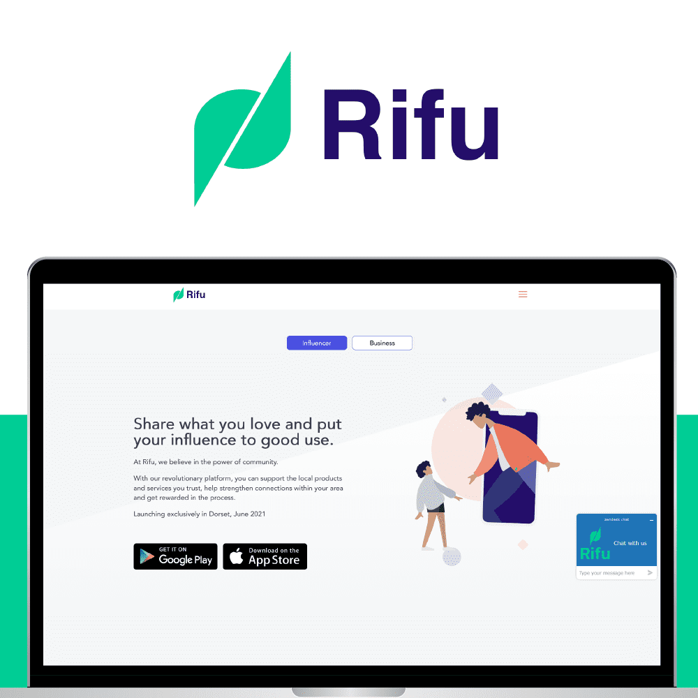 Rifu website by Expect Best